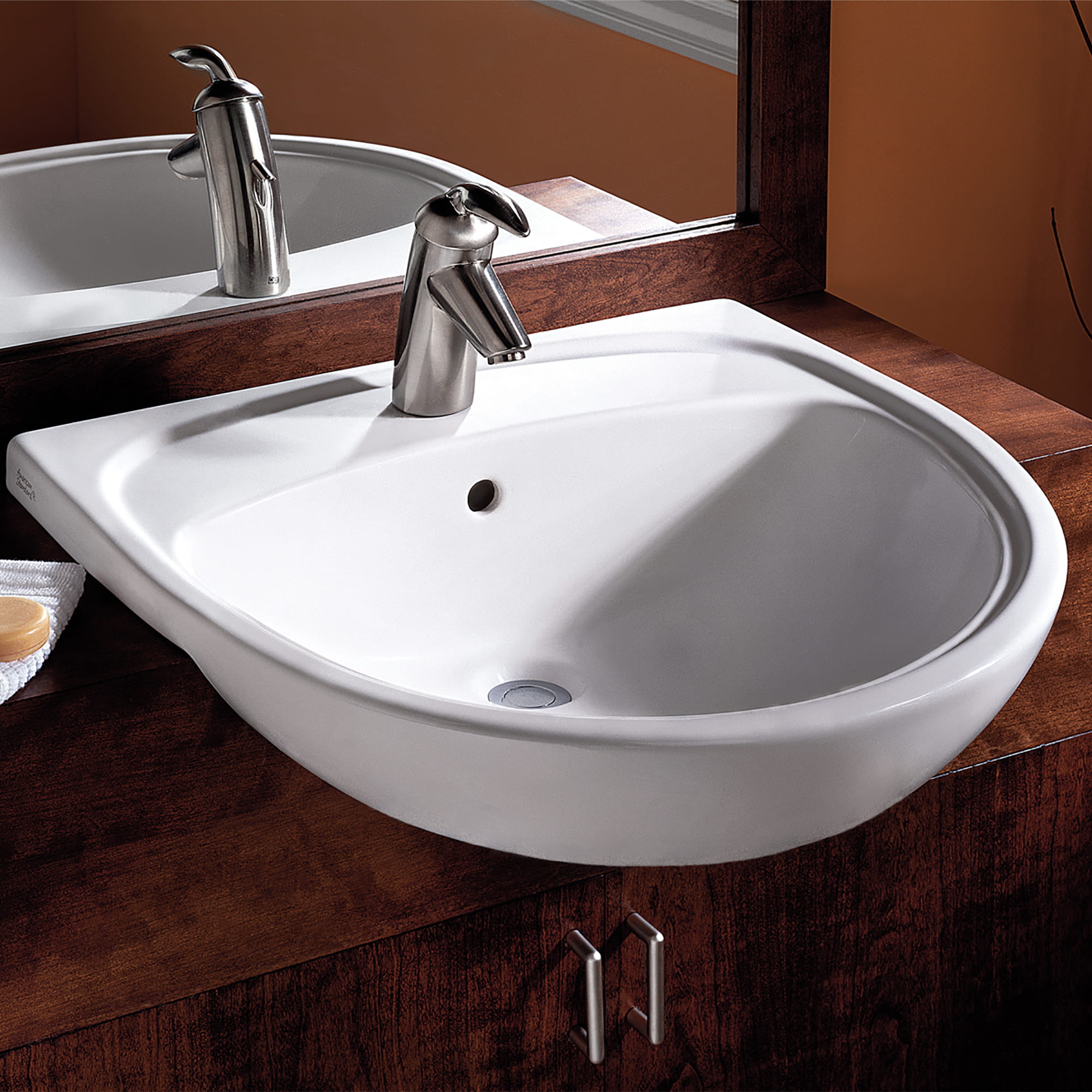 Mezzo® Semi-Countertop Sink With Center Hole Only